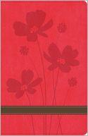 GW Personal Size Giant Print Bible Rose/Brown, Flower Design Duravella