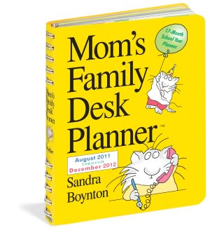 2012 Mom's Family Desk Planner Calendar