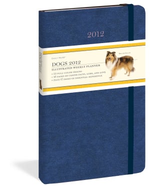 2012 Dogs Daily Muse Weekly Planner Calendar