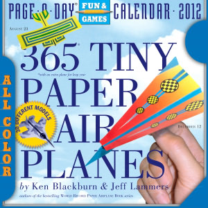 2012 365 Tiny Paper Airplanes Page-A-Day Calendar