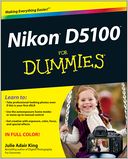Nikon D5100 For Dummies by Julie Adair King: Book Cover