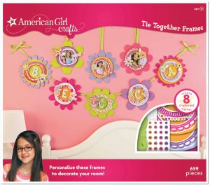 American Girl Crafts Tie Together Frames Kit 2