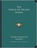 The Virtue Of Proper Names