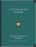 A Letter To His Readers