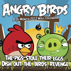 2012 Angry Birds Wall Calendar