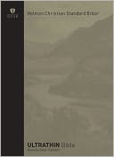 HCSB UltraThin Bible, Black Calfskin Genuine Leather