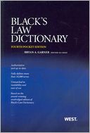 Black's Law Dictionary Pocket