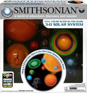 3-D Hanging Glowing Solar System