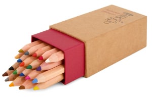 Colored Pencils in Kraft Icon Box Set of 20