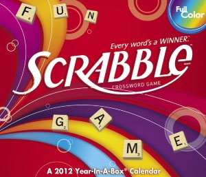 2012 Scrabble Box Calendar