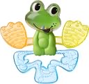 Infantino Chillin Frog Water Teether by Infantino: Product Image