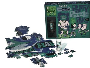 Derek Groovy Island Edition Chimney Shot 500 Piece Puzzle Party Pak