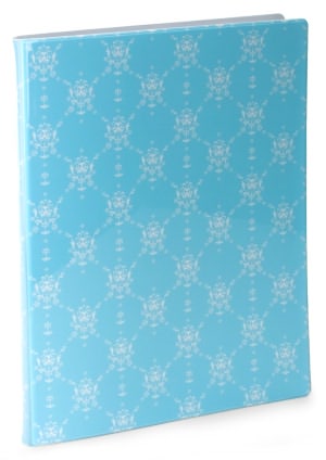 English Blue Vine PVC Presentation Book