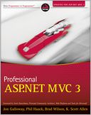 Professional ASP.NET MVC 3 by Jon Galloway: NOOK Book Cover