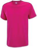 Adult Cyber Pink Tee-Large by Fruit Of The Loom: Product Image