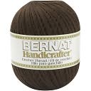 Handicrafter Crochet Thread -Solids  -Dark Mocha by Spinrite: Product Image