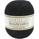 Handicrafter Crochet Thread -Solids  -Black Magic by Spinrite: Product Image