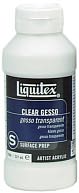 Liquitex Acrylic Clear Gesso Surface Prep-8 Ounces by Reeves: Product Image