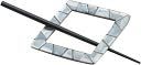 Black Shell Diamond Shaped Shawl Pin