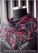 Ocean Liner Shawl Knitting Pattern