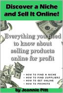 Discover a Niche and Sell It Online by Jeannie Pitt: NOOK Book Cover