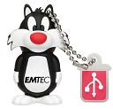 EMTEC L101 Looney Tunes Sylvester the Cat 4 GB USB 2.0 Flash Drive by Emtec: Product Image