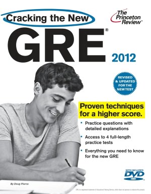 Cracking the New GRE with DVD, 2012 Edition