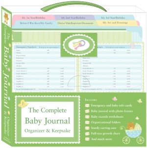 The Complete Baby Journal, Organizer & Keepsake