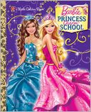 Princess Charm School Little Golden Book (Barbie) by Mary Man-Kong: NOOK Book Cover