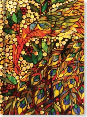 Stained Glass Journal w/flap 6 x 8