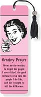 Senility Prayer Beaded Bookmark