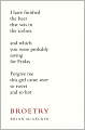 Broetry