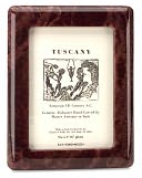 Chocolate Brown Alabaster Frame 4x6 by Alabastri Ducesschi Italy: Product Image