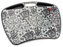 Falling Hearts Black & Red Teen Lap Desk by Creative Manufacturing: Product Image