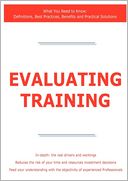 Evaluating Training - What You Need To Know