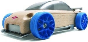 Automoblox S9-R Mini Vehicle - Blue/Silver