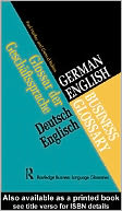 German/English Business Glossary