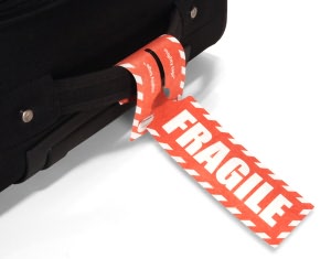 Fragile Mighty Luggage Tags