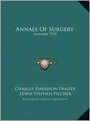 Annals of Surgery Annals of Surgery: January 1935 January 1935