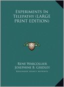 Experiments in Telepathy