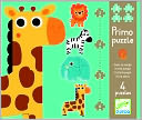 Djeco In the Jungle 4 puzzles by Djeco: Product Image