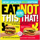 Eat This, Not That! 2012 by David Zinczenko: NOOK Book Cover