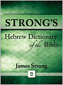 Strong's Hebrew Dictionary of the Bible (with beautiful Hebrew, transliteration, and superior navigation) (originally an appendix to Strong's Exhaustive Concordance)