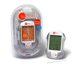 Illuminated Sudoku Touch Screen Hand Held Game
