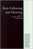 Rule-Following and Meaning