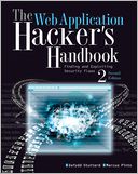 The Web Application Hacker's Handbook by Dafydd Stuttard: Book Cover