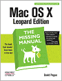 Mac OS X Leopard: The Missing Manual