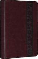 ESV Personal Size Reference Bible (Trutone, Mahogany, Trellis Design) by Crossway Bibles: Book Cover