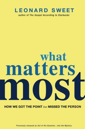 What Matters Most: How We Got the Point but Missed the Person