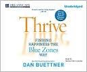 Thrive by Dan Buettner: CD Audiobook Cover
